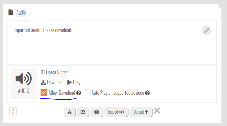Audio-download