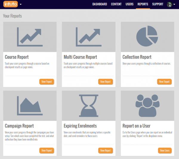 February release - Reports page