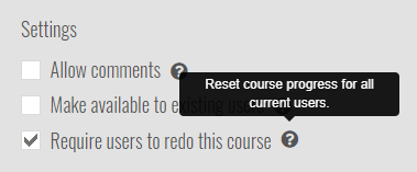 Course-publish-settings